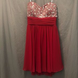 Blonde Nites by Stacy Sklar Hot Pink Party Dress